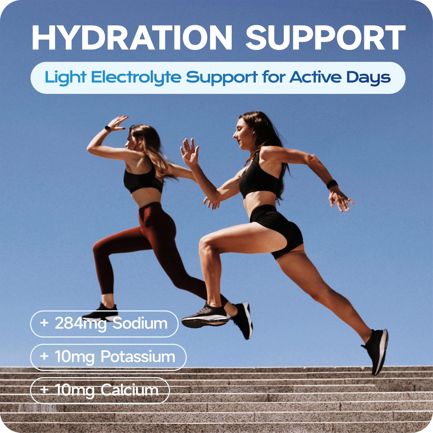 Hydravive Hydration Multiplier with Energy Electrolytes &100mg Caffeine, 700mg Taurine, 10 Vitamins, Sugar Free, No Artificial Colors | Vegan, Gluten-Free | 20 Count Energy Tablets